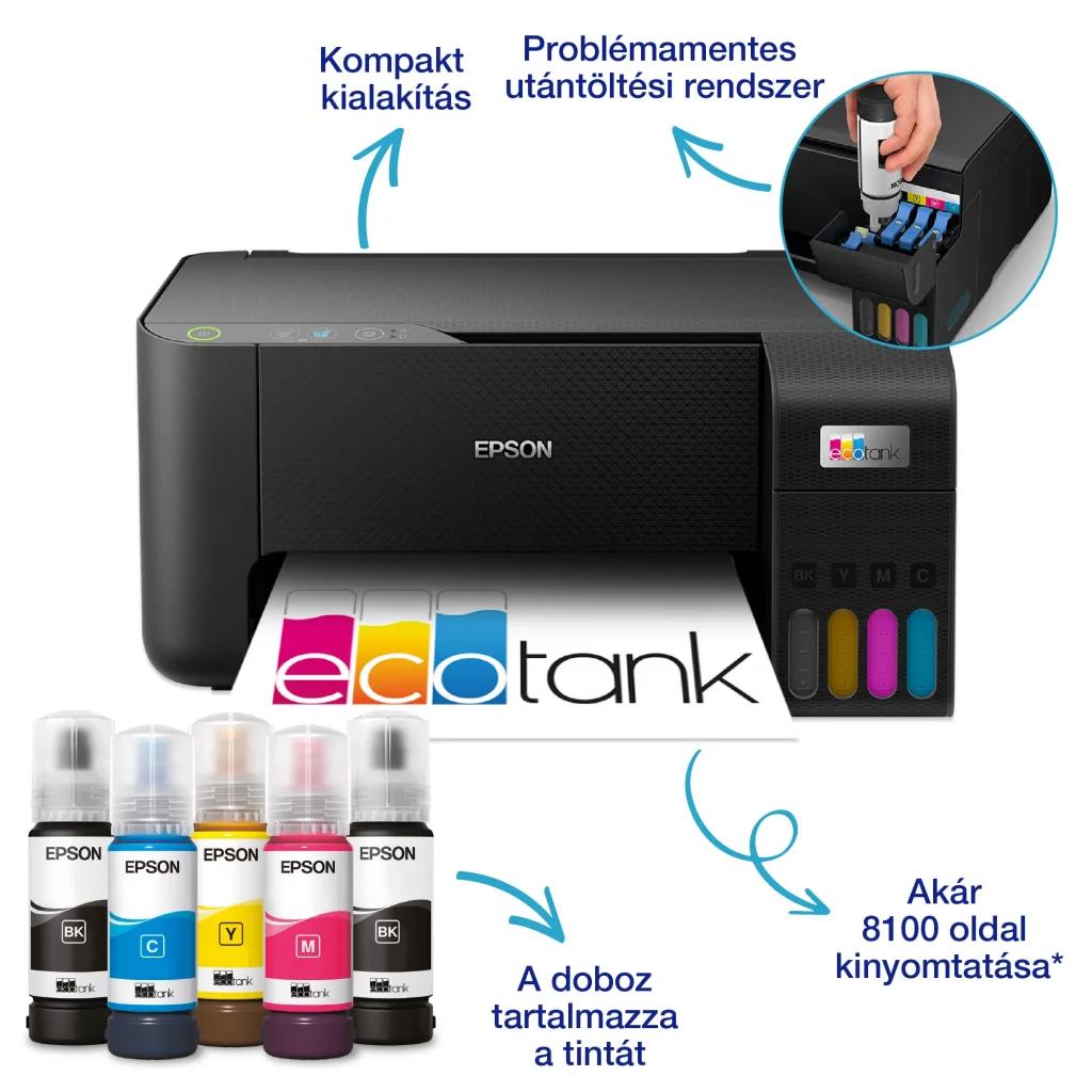 Epson EcoTank L3230 színes multifunkciós nyomtató - Image 17