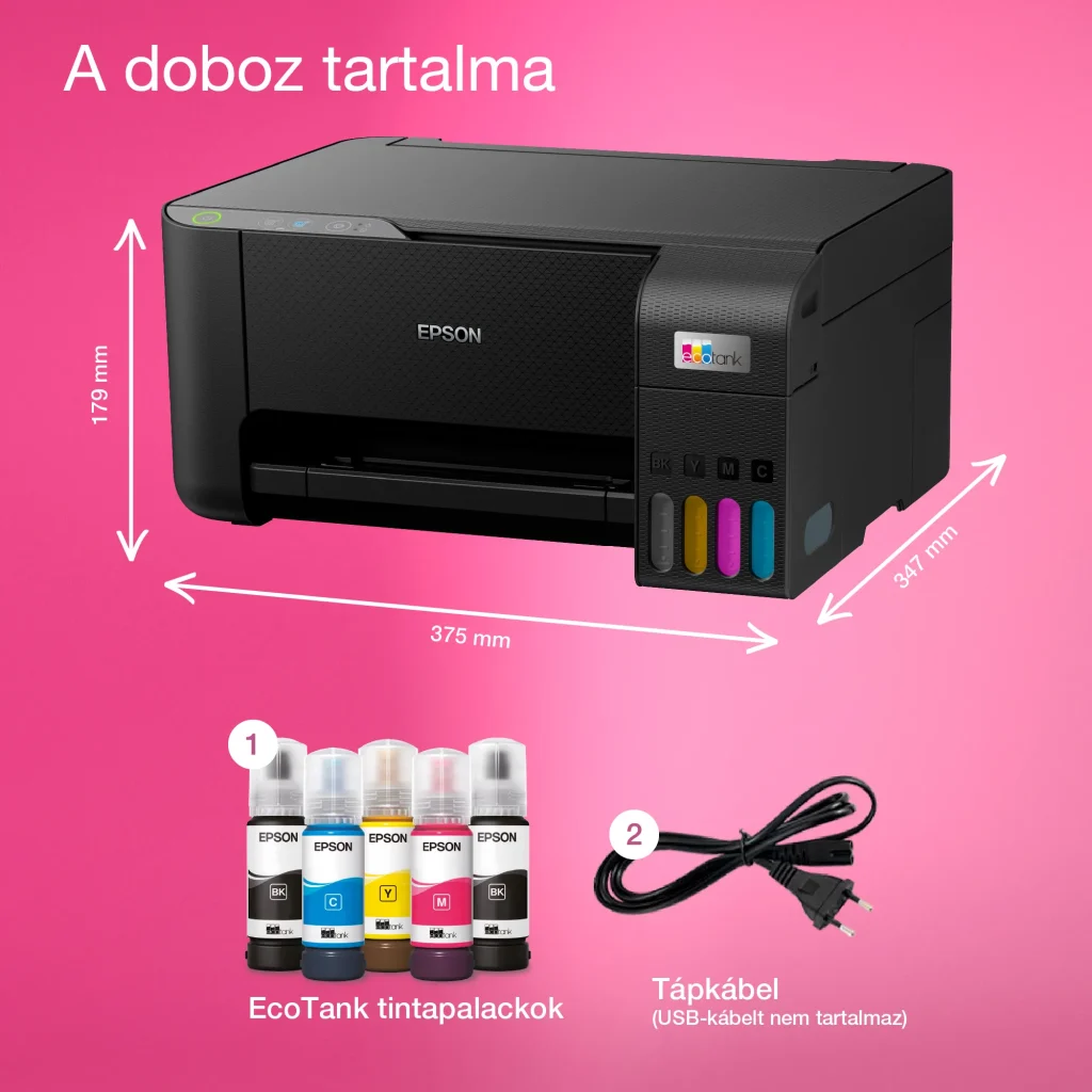 Epson EcoTank L3230 színes multifunkciós nyomtató - Image 19