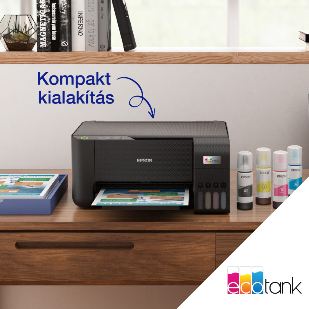 Epson EcoTank L3230 színes nyomtató MFP, USB, 8100/6500 oldal tinta a dobozban - Image 20