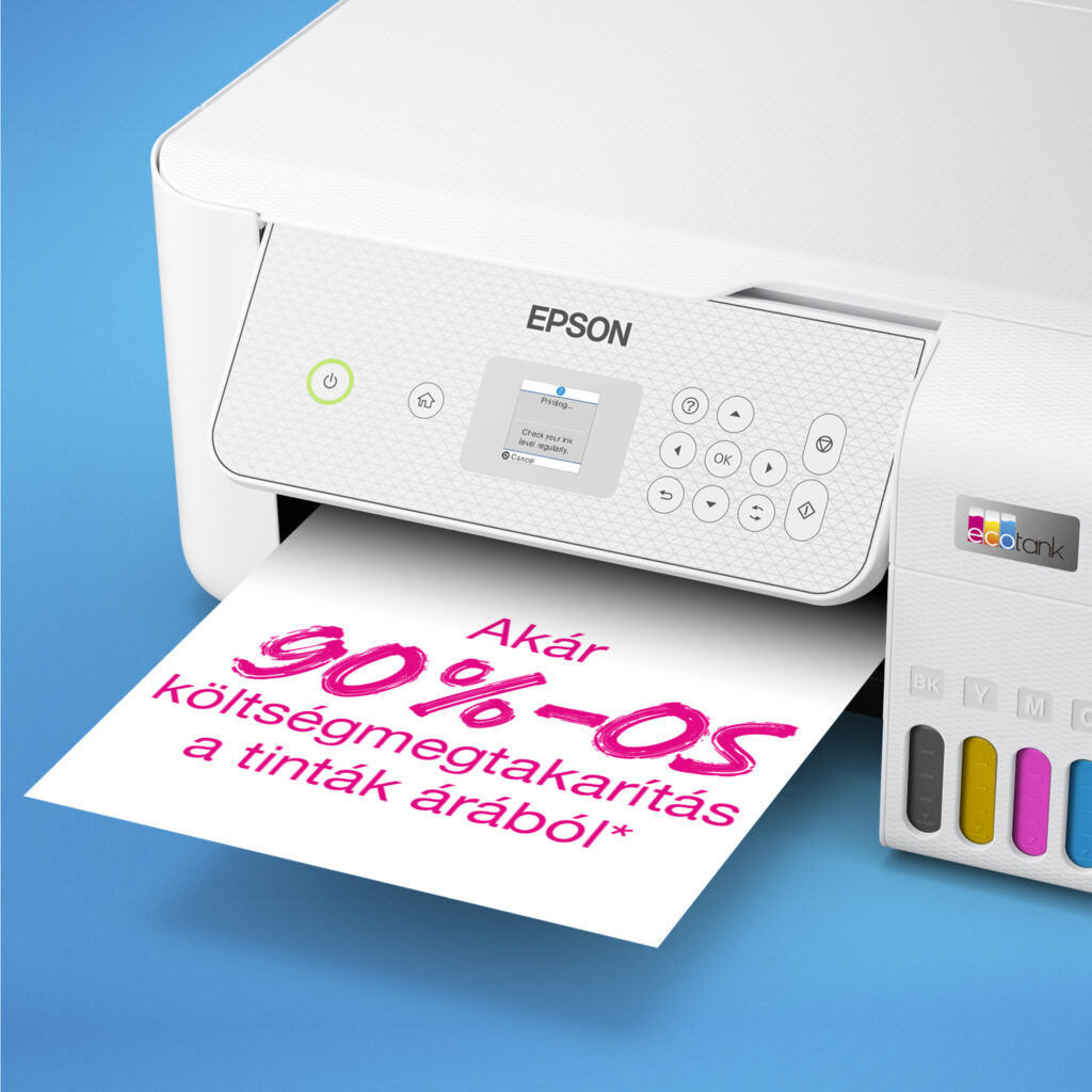 Epson EcoTank L3286 színes nyomtató MFP, WiFi/USB, 8100/6500 oldal tinta a dobozban - Image 13