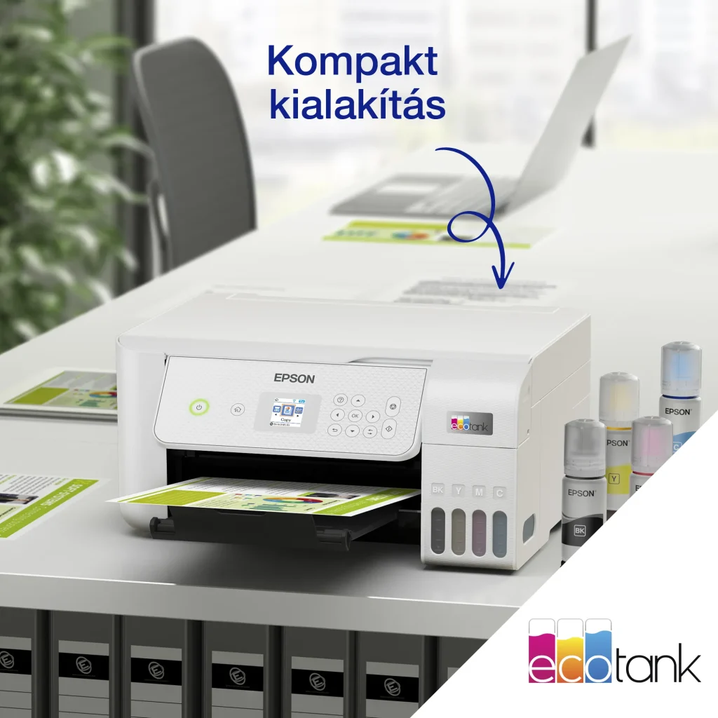 Epson EcoTank L3286 színes multifunkciós nyomtató FEHÉR - Image 28