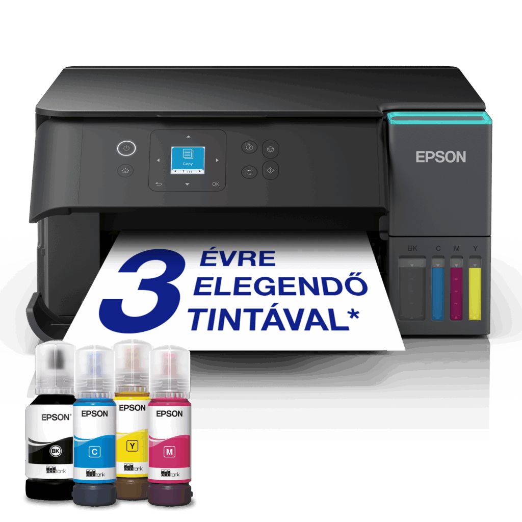 Epson EcoTank L4360 (A4, 33 lap/perc, duplex, USB/Wifi/Wifi Direct) színes tintasugaras multifunkciós nyomtató - Image 29
