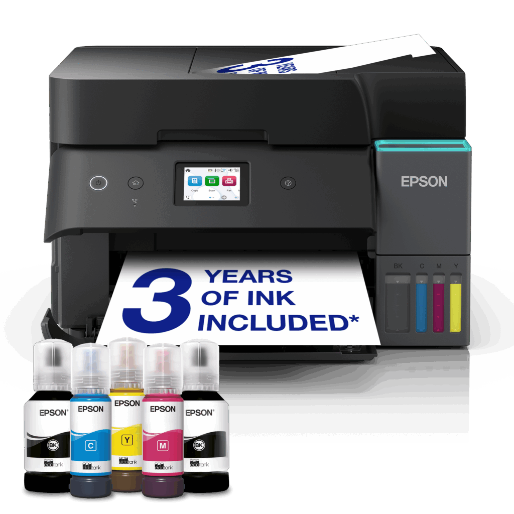 EPSON Tintasugaras nyomtató - EcoTank L6390 (A4, MFP, színes,4800x1200 DPI,35 lap/perc, Full duplex, ADF, USB/LAN/Wifi) - Image 7