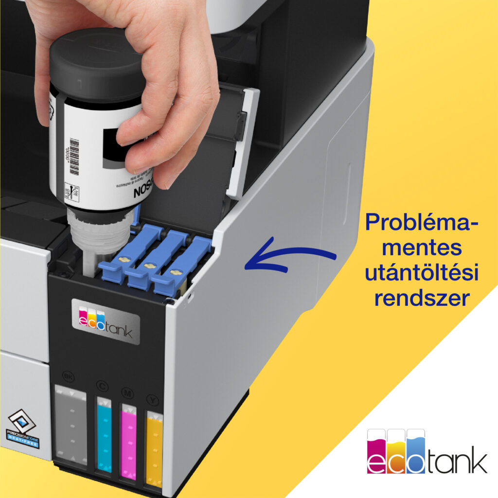 Epson EcoTank L6490 színes nyomtató MFP, Duplex, WiFi/USB/LAN, 13 000/5200 oldal tinta a dobozban - Image 16