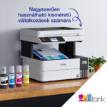 Epson EcoTank L6490 színes nyomtató MFP, Duplex, WiFi/USB/LAN, 13 000/5200 oldal tinta a dobozban - Image 17