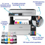 Epson EcoTank L6490 színes nyomtató MFP, Duplex, WiFi/USB/LAN, 13 000/5200 oldal tinta a dobozban - Image 10