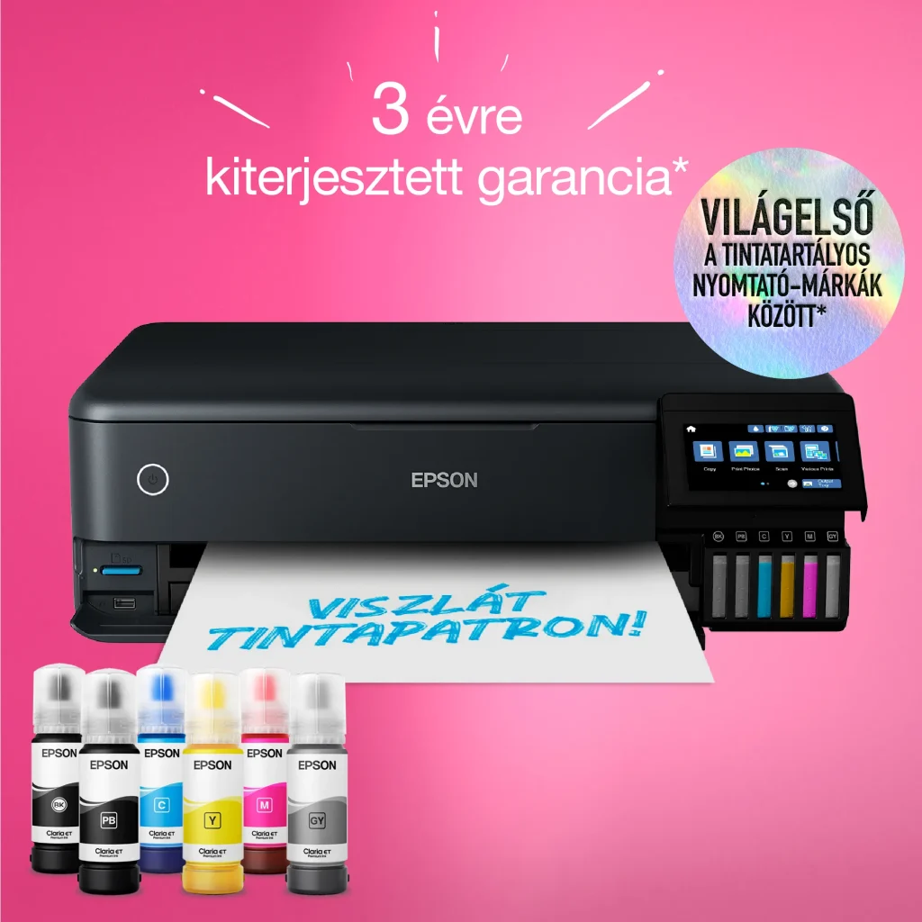 Epson EcoTank L8180 A3+ színes tintasugaras multifunkciós fotónyomtató - Image 18