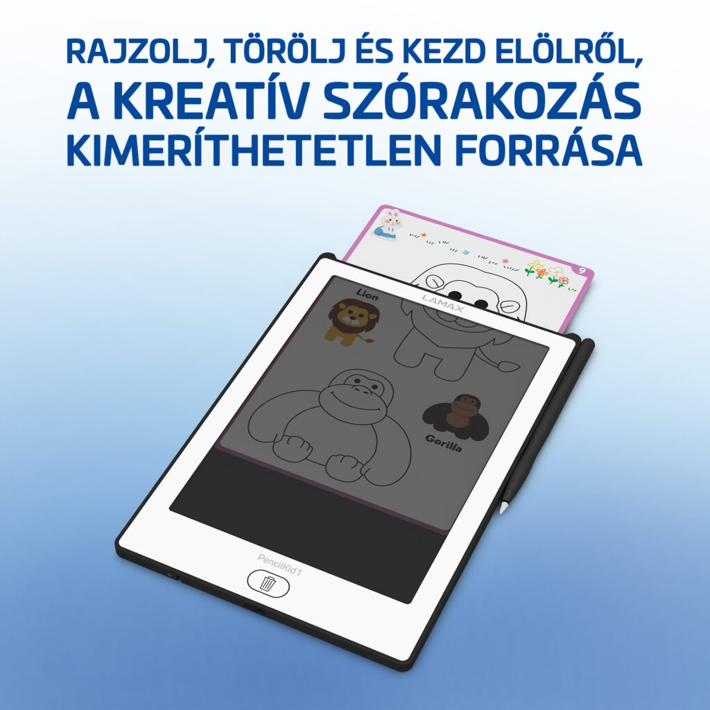 LAMAX PencilKid1 Gyerek digitális rajztábla - Image 2
