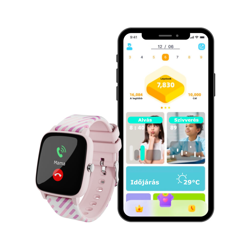 LAMAX BCool okosóra gyerekeknek rózsaszín - Image 3
