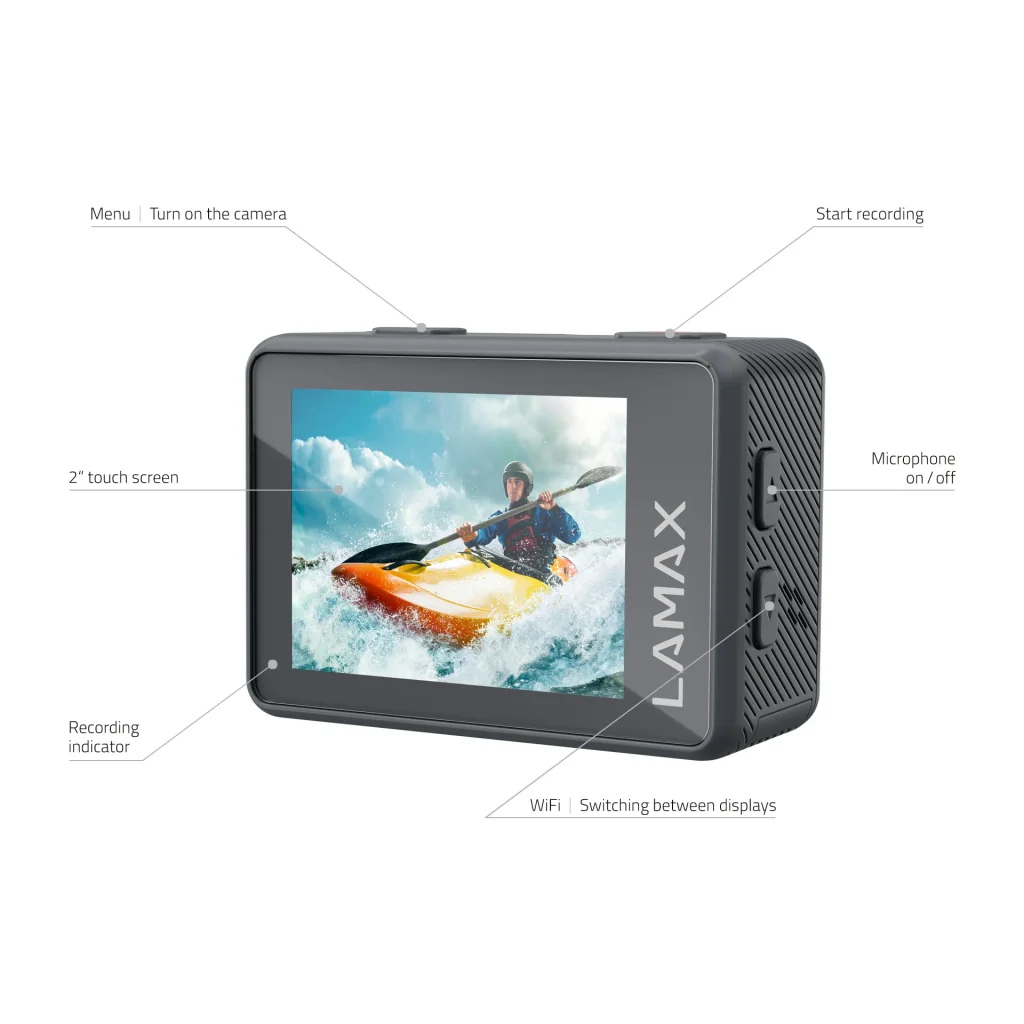 LAMAX X9.2 akciókamera 4K 60fps - Image 3