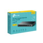 TP-LINK Switch 10x1000Mbps (8xPOE+) Fémházas Asztali, LS1210GP - Image 3