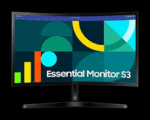 Samsung LS24D366GAUXEN 24" FHD 100Hz ívelt Essential S3 Monitor