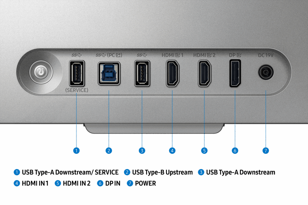 Samsung Monitor 27" - S27FG900XU (IPS, 3840x2160, 16:9, 4K, 165Hz, 350cd/m2, 1ms, Pivot) - Image 17
