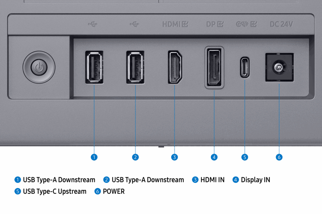 SAMSUNG AI SMART OLED monitor 32" M9, 3840x2160, 16:9, 250cd/m2, HDMI/DisplayPort/USB-C/WiFi/BT, hangszóró - Image 11