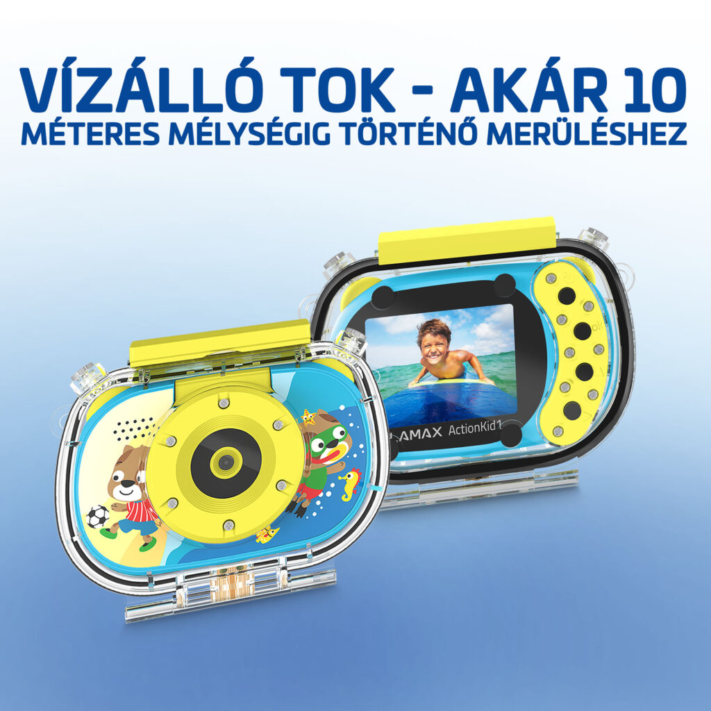 LAMAX ActionKid1 Gyerek akciókamera 1080p 8MPX kamerával - Image 4