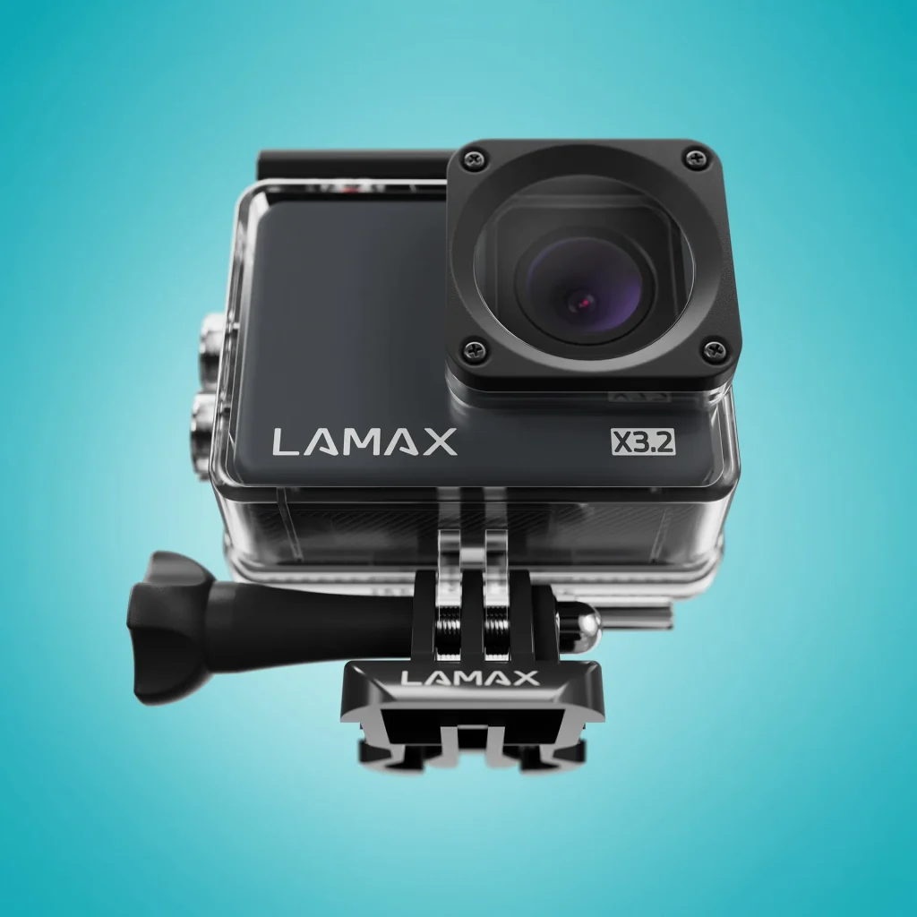LAMAX X3.2 akciókamera, 4K/30fps (interpolált), 12MP, 2" kijelző, 150° látószög, - Image 3