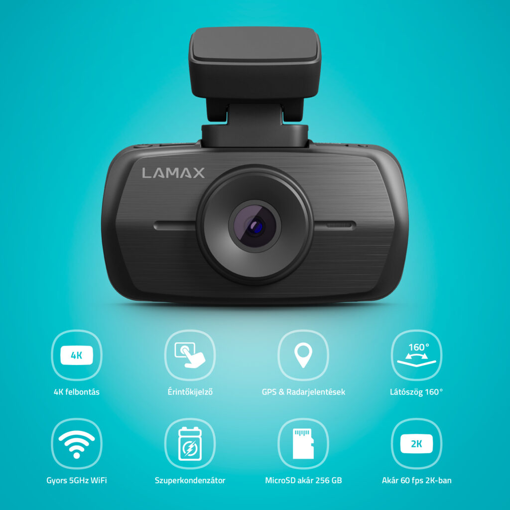 LAMAX C11 GPS 4K Autóskamera - Image 5