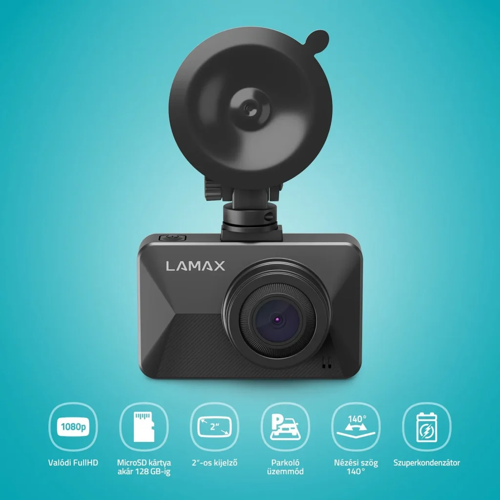 LAMAX T3 Full HD Autós kamera - Image 3