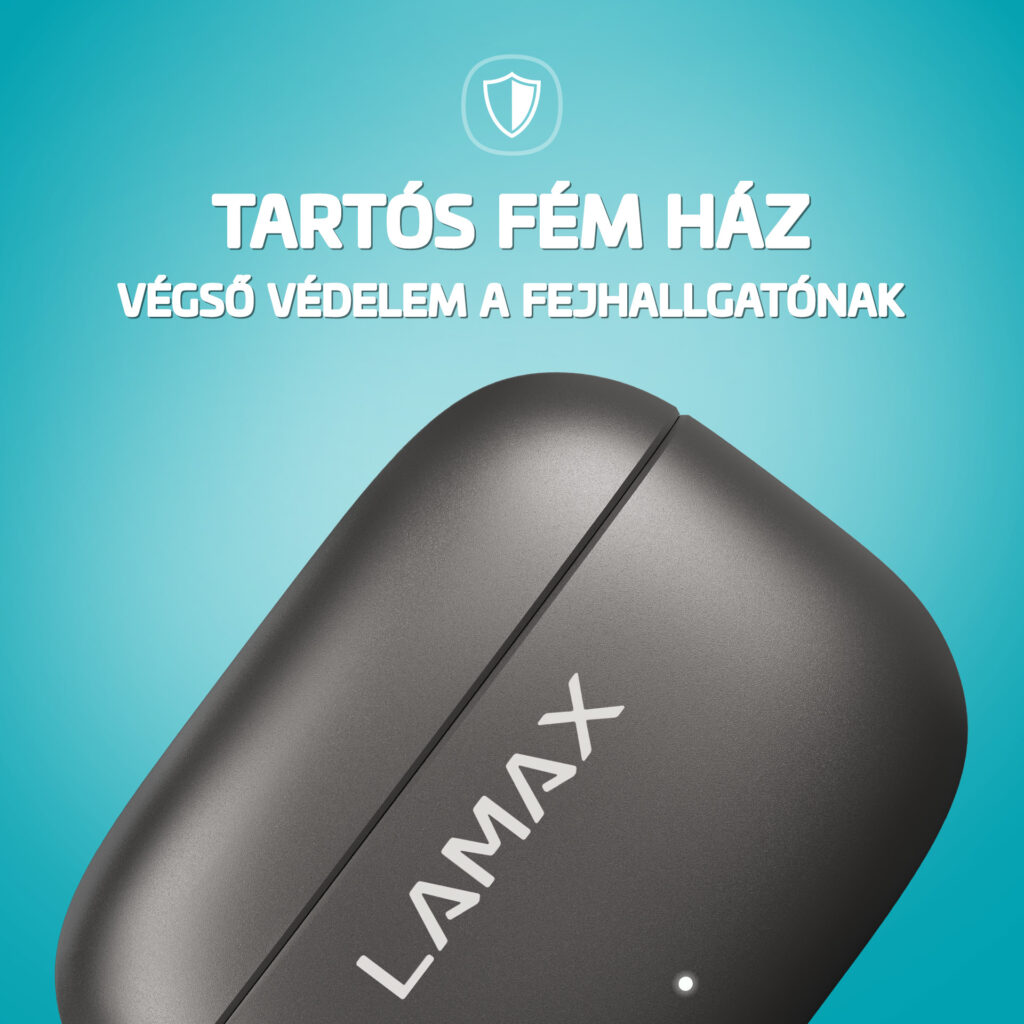 LAMAX SteelClips1 ANC Fém tokos fülhallgató - Image 3