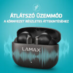 LAMAX SteelClips1 ANC Fém tokos fülhallgató - Image 4