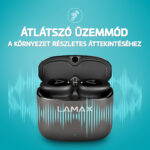 LAMAX SteelDots3 ANC Fém tokos fülhallgató - Image 2