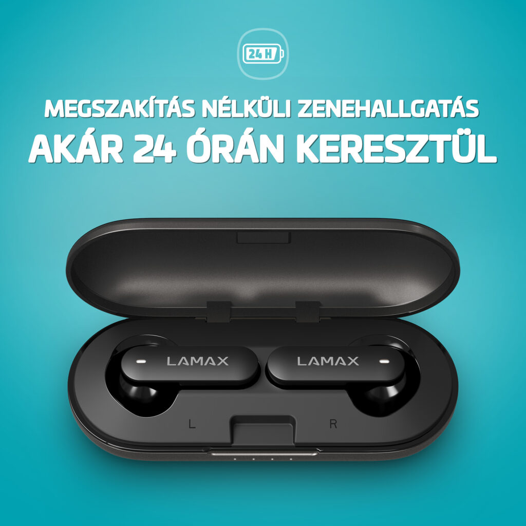LAMAX SteelTones1 Fém tokos fülhallgató - Image 3