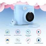 LAMAX InstaKid1 Blue Instant hőpapíros fényképezőgép - Image 2