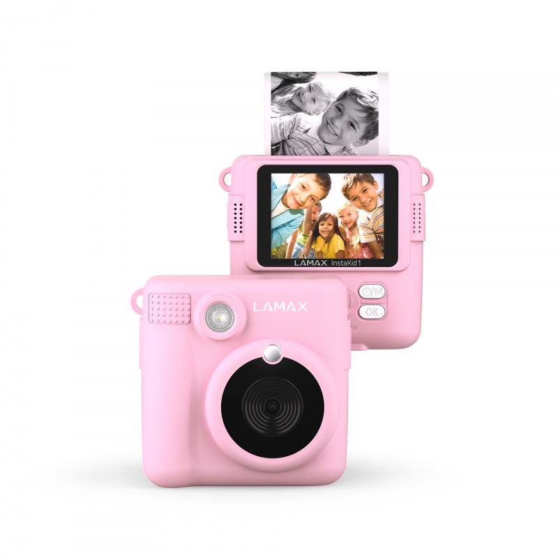 LXKCMIK1NNNPA_LXKCMIK1NNNPA.jpg LAMAX InstaKid1 Pink Instant hőpapíros fényképezőgép - Image 1