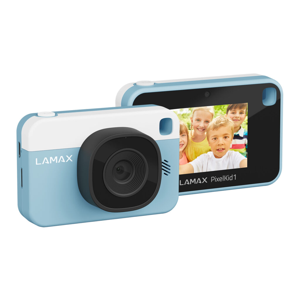 LAMAX PixelKid1 Gyermek fényképezőgép 8Mpx Kék - Image 1