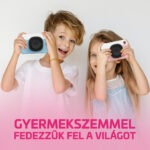 LAMAX PixelKid1 Pink Gyermek fényképezőgép 8Mpx Kék - Image 4