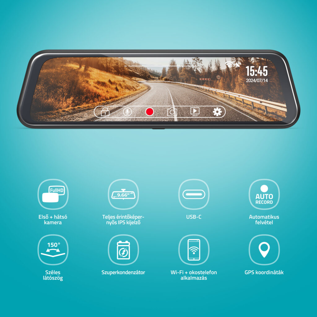 LAMAX S8 Dual Autóskamera - Image 2