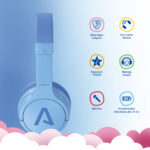 LAMAX BaseKid1 blue Gyerek Bluetooth fejhallgató kék - Image 4