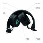 LAMAX Blaze2 Összecsukható Vezeték nélküli fejhallgató fekete USB-C - Image 3