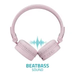 LAMAX Blaze2 pink Összecsukható Vezeték nélküli fejhallgató rózsaszín USB-C - Image 3