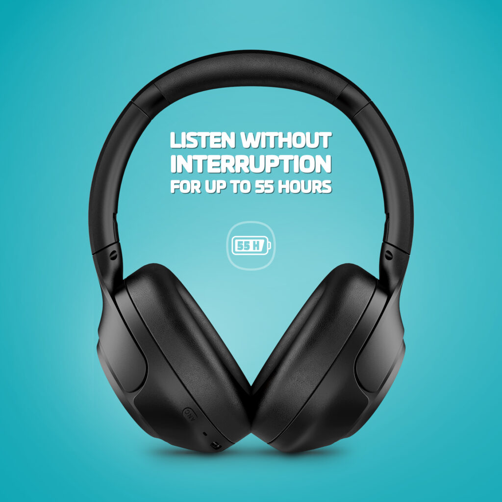 LAMAX NoiseComfort2 ANC Aktív zajszűrős fejhallgató - Image 3