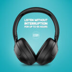 LAMAX NoiseComfort2 ANC Aktív zajszűrős fejhallgató - Image 3