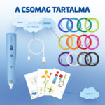 LAMAX ArtKid1 3D nyomtató toll kék - Image 3