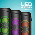LAMAX PartyGo1 Bluetooth hangszóró 100W Karaoke funkció,mikrofonnal - Image 5