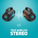 LAMAX PartyGo1 Bluetooth hangszóró 100W Karaoke funkció,mikrofonnal - Image 3