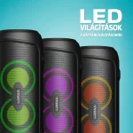 LAMAX PartyGo1 Play 50W Bluetooth Party hangszóró vezeték nélküli mikrofonnal - Image 5