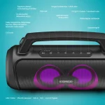 LAMAX PartyGo1 Play 50W Bluetooth Party hangszóró vezeték nélküli mikrofonnal - Image 2