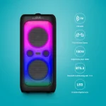 LAMAX Partyking1 Plus  100W Bluetooth Party hangszóró vezeték nélküli mikrofonna - Image 2