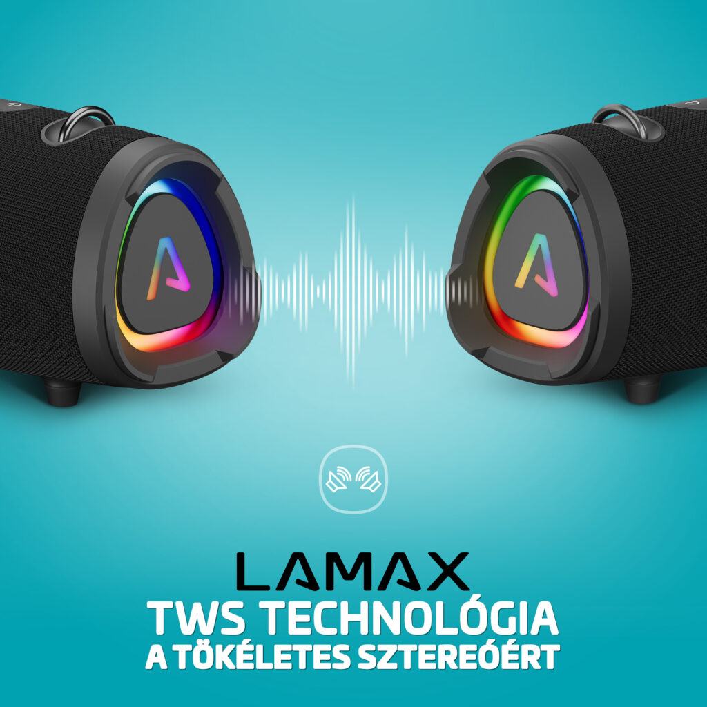 LAMAX Eclipse1 60W Bluetooth hangszóró - Image 3