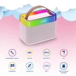 LAMAX KaraokeKid1 Pink 10W Gyerek karaoke szett vezeték nélküli mikrofonnal - Image 3