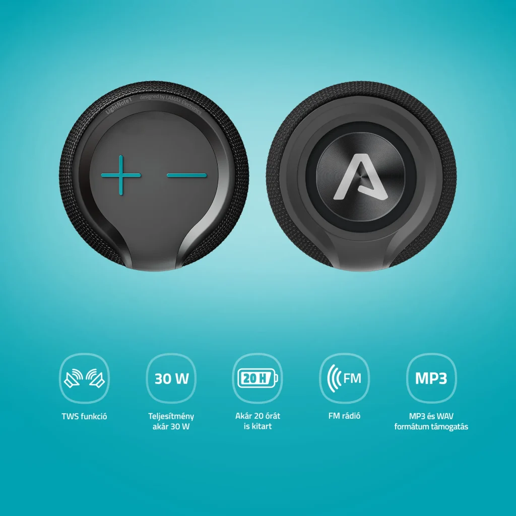 LAMAX LightNote1 30W Bluetooth hangszóró - Image 3