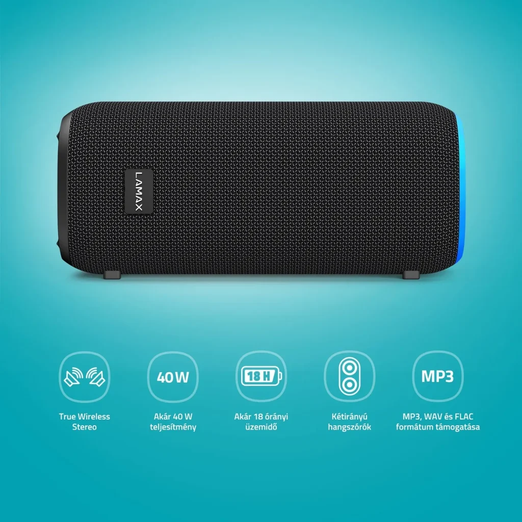 LAMAX StarCube1 40W Bluetooth hangszóró - Image 3