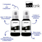 Epson EcoTank M1170 mono A4 tintasugaras nyomtató, duplex, LAN, WIFI - Image 3