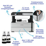 EPSON Tintasugaras nyomtató - EcoTank M2170 (A4, MFP, 1200x2400 DPI, 39 lap/perc, USB/LAN/Wifi) - Image 9