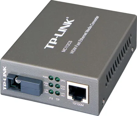 MC112CS_MC112CS TP-LINK MC112CS single-mode 100Base-BX Media Converter - Image 1