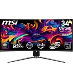 MSI MPG 341CQPX QD-OLED – 34" UWQHD 240Hz ívelt QD-OLED gaming monitor